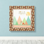 南西地域III |アドベンチャー待ち キャンバスプリント (インサイチュ (ウッドフロア))