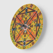 南西大きい円形の柱時計 ラージ壁時計 (傾斜)