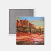 南西山磁石 マグネット (正面/裏面)