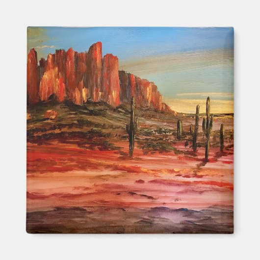 南西山磁石 マグネット (正面)