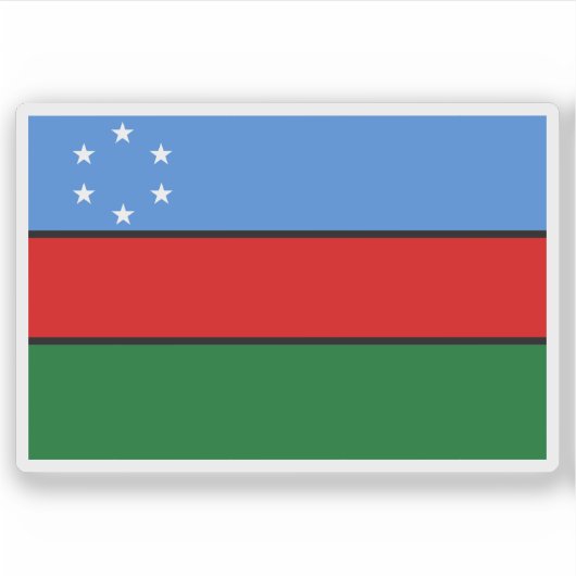 南西州(2002-2014)国旗、ソマリア シール (正面)