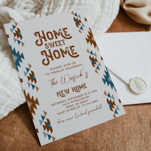 南西引っ越し祝いパーティー招待状 |温暖化 招待状