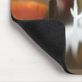 南西抽象的な火および氷 マウスパッド (コーナー)