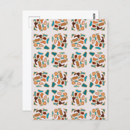 南西抽象芸術アーストーンパターンアート ポストカード