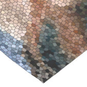 南西抽象芸術モザイク自然景観ランナー ショートテーブルランナー (コーナー)