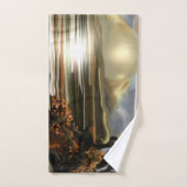 南西抽象芸術芸術 バスタオルセット (ハンドタオル)