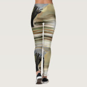 南西抽象芸術芸術 レギンス (裏面)