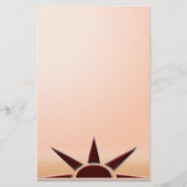 南西日の出 便箋 (正面)