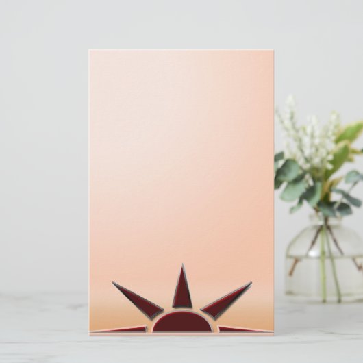 南西日の出 便箋 (スタンド正面)