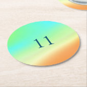 南西日紙コースター ラウンドペーパーコースター (アングル)