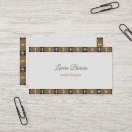  南西民族のデザイン。文字。   名刺