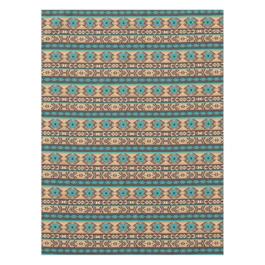 南西民族の種族パターン テーブルクロス (正面)