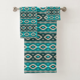 南西民族の種族パターン バスタオルセット