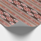 南西民族の   幾何学的 ラッピングペーパー (角)