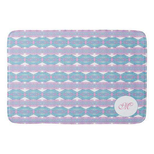 南西民族パターン バスマット (正面)