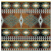 南西民族パターン ファブリック (クローズアップ)