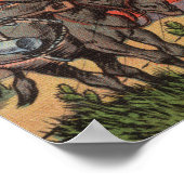 南西砂漠からの挨拶 ポスター (角)