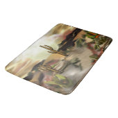 南西砂漠の日の出の抽象美術 バスマット (アングル)