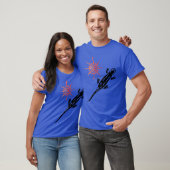 南西砂漠リザード爬虫類 Tシャツ (ユニセックス)