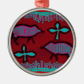 南西砂漠動物 メタルオーナメント (正面)