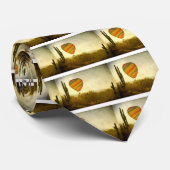 南西砂漠F上の熱気の気球飛行 ネクタイ (ロール)