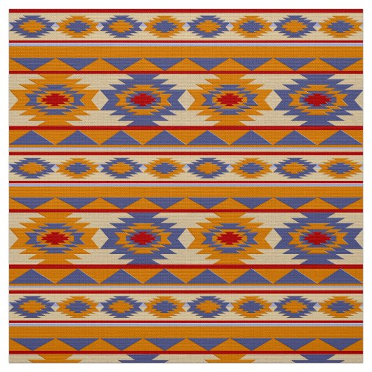 南西種族パターン ファブリック (見本)