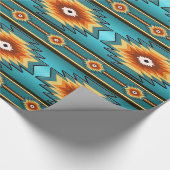 南西種族パターン ラッピングペーパー (角)