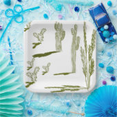 南西紙プレート ペーパープレート (パーティー)