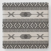 南西素朴パタアステカーン石灰岩 ストーンコースター (正面)