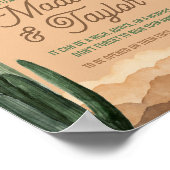 南西素朴砂漠サボテン時間カプセル ポスター (角)