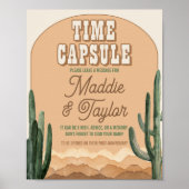 南西素朴砂漠サボテン時間カプセル ポスター (正面)