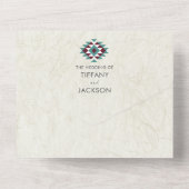 南西結婚写真 オールインワン招待状 (裏面)