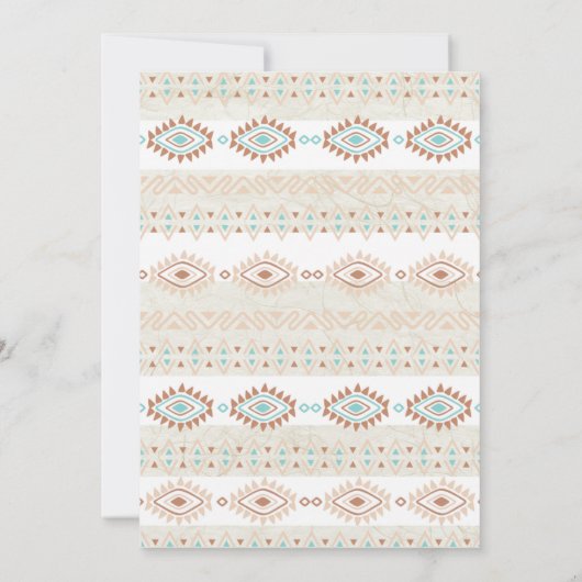 南西結婚砂漠 招待状 (裏面)