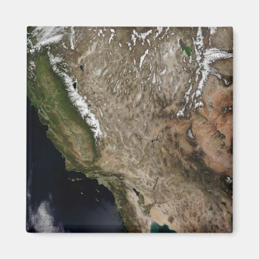 南西統一された州 マグネット (正面)