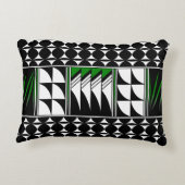 南西賛美羽の緑 アクセントクッション (裏面)