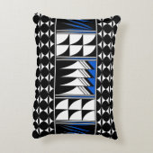 南西賛美羽の青 アクセントクッション (裏面(縦))