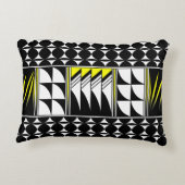 南西賛美羽の黄色 アクセントクッション (裏面)