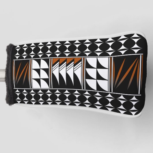 南西賛美羽 ゴルフヘッドカバー (正面)