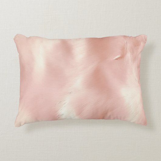 南西赤面ピンク女性のカーボーイ牛革 アクセントクッション (正面)
