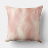 南西赤面ピンク女性のカーボーイ牛革 クッション (正面)