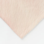 南西赤面ピンク女性のカーボーイ牛革 フリースブランケット (角)