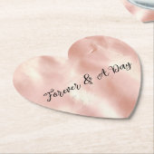 南西赤面ピンク女性のカーボーイ牛革 ペーパーコースター (アングル)