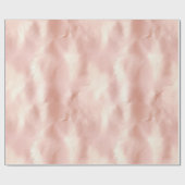 南西赤面ピンク女性のカーボーイ牛革 ラッピングペーパー (フラット)