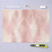 南西赤面ピンク女性のカーボーイ牛革 薄葉紙 (クラフト)