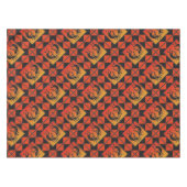 南西踊りココペリ模様 テーブルクロス (正面(横))
