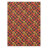 南西踊りココペリ模様 テーブルクロス (正面)