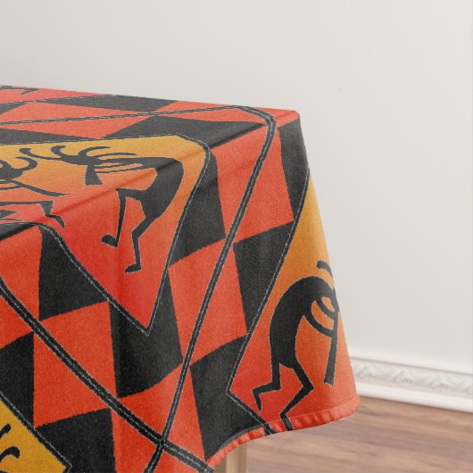 南西踊りココペリ模様 テーブルクロス (インサイチュ)