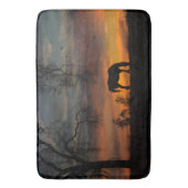 南西部のウマ風呂マット バスマット (正面縦)