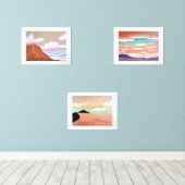 南西部のミニマリストアート (ウッドフロア)