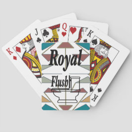 南西部の三角形パターンデザイン トランプ